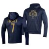 isaiah foskey navy 2022 shamrock series fleece pullover hoodie scaled