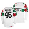 ivan deluca white 2022 iihf world championship italy home jersey scaled