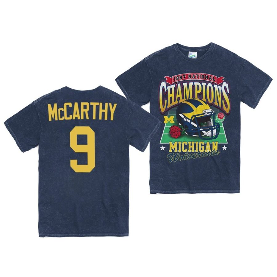 j.j. mccarthy navy 1997 national champs rocker vintage tubular t shirt scaled