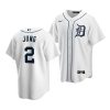 jace jung tigers home 2022 mlb draft replica white jersey scaled