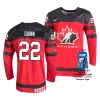 jack quinn red 2023 iihf world championship canada away jersey scaled