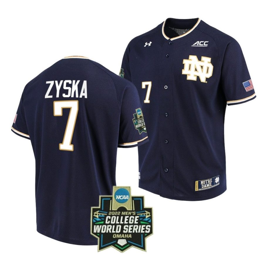 jack zyska notre dame fighting irish 2022 college world series menbaseball jersey 1 scaled