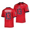 jackson state tigers malachi wideman red team wordmark replica football jersey scaled