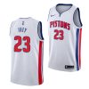 jaden ivey pistons 2022 nba draft white association edition purdue boilermakers jersey scaled