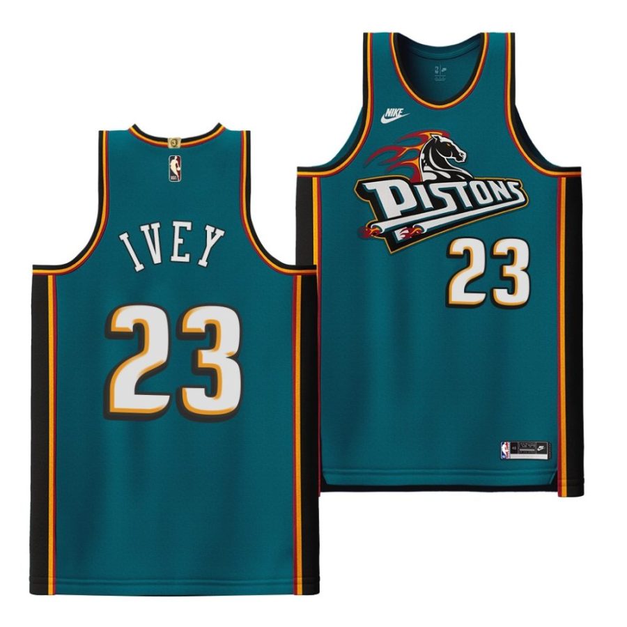 jaden ivey pistons authentic blue classic edition jersey scaled
