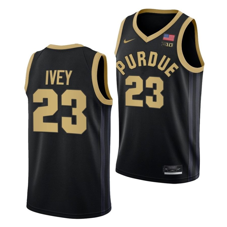 jaden ivey purdue boilermakers college basketball 2022 23 jersey scaled