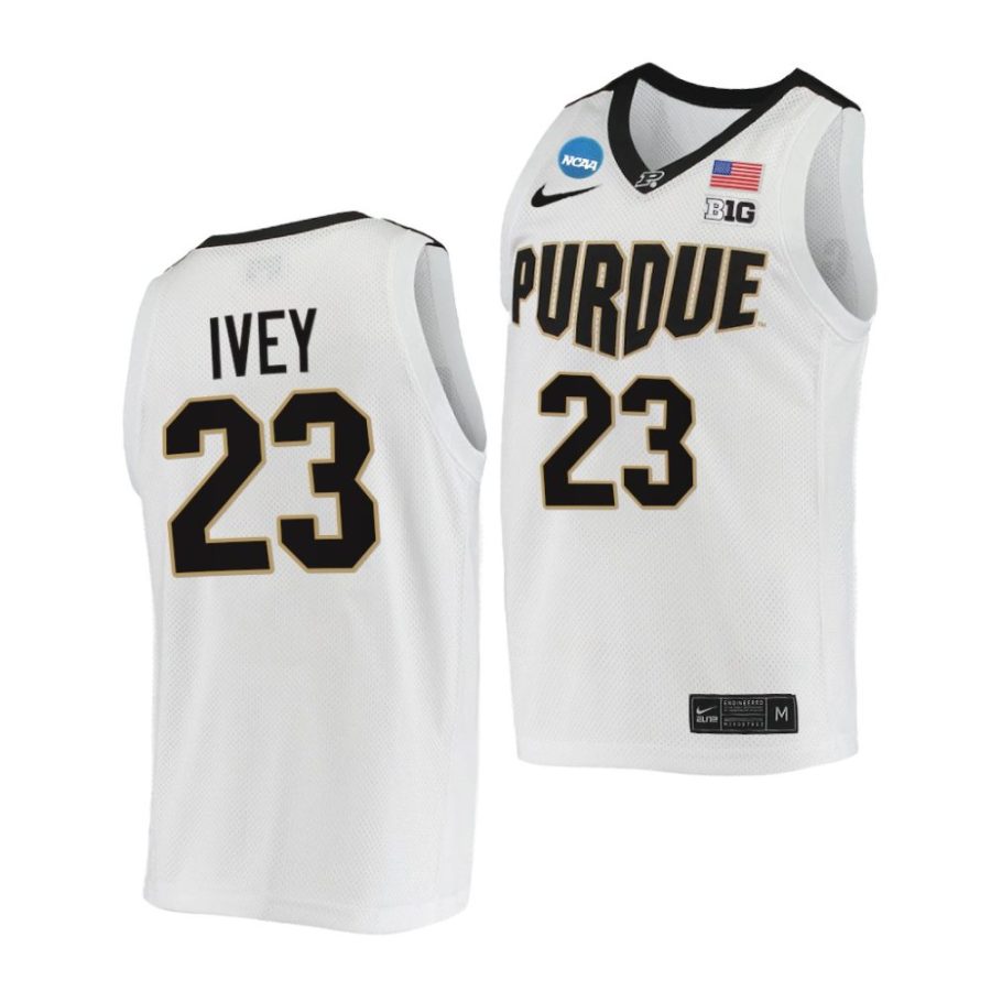 jaden ivey white 2022 ncaa march madness sweet 16 jersey scaled