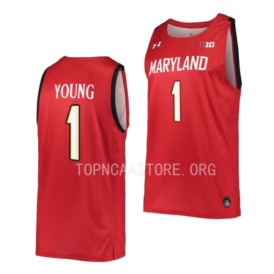 jahmir young red away basketball 2022 23replica jersey scaled
