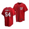 jake bennett nationals alternate 2022 mlb draft replica red jersey scaled