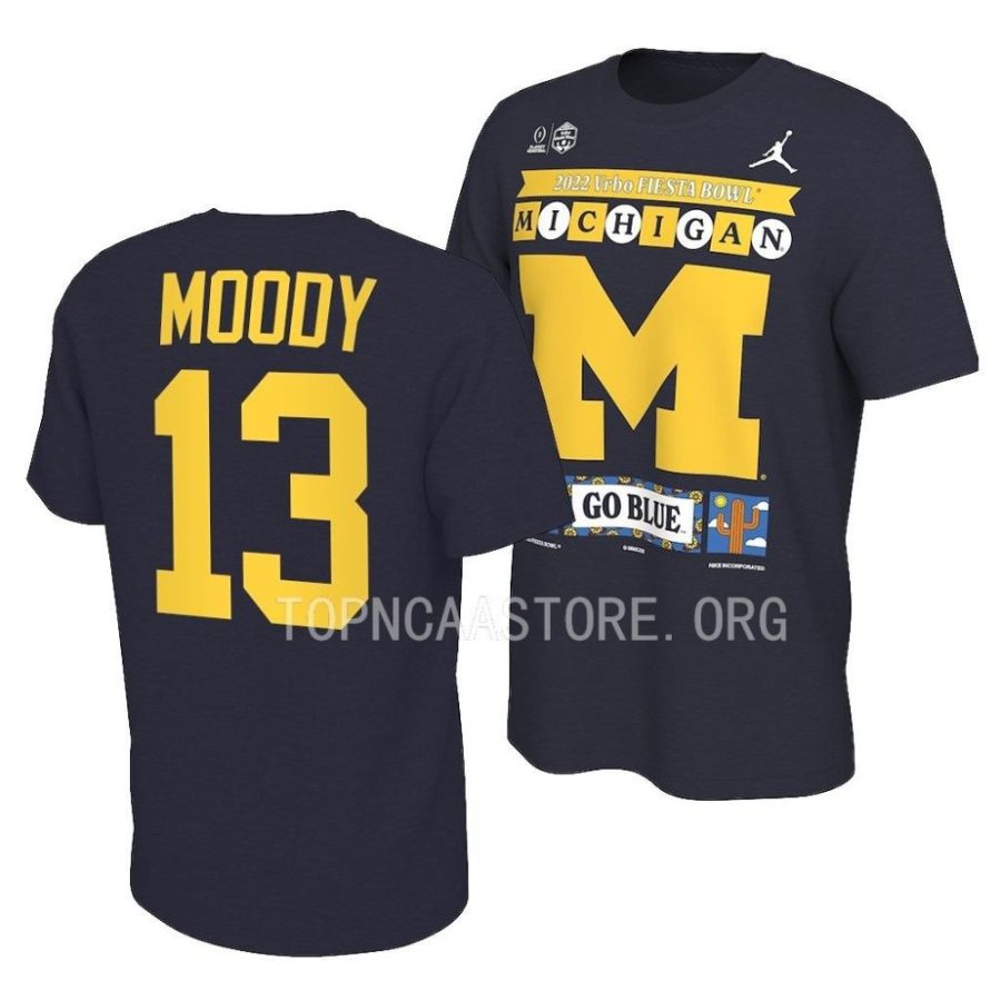 jake moody college football playoff 2022 fiesta bowl navy t shirts scaled