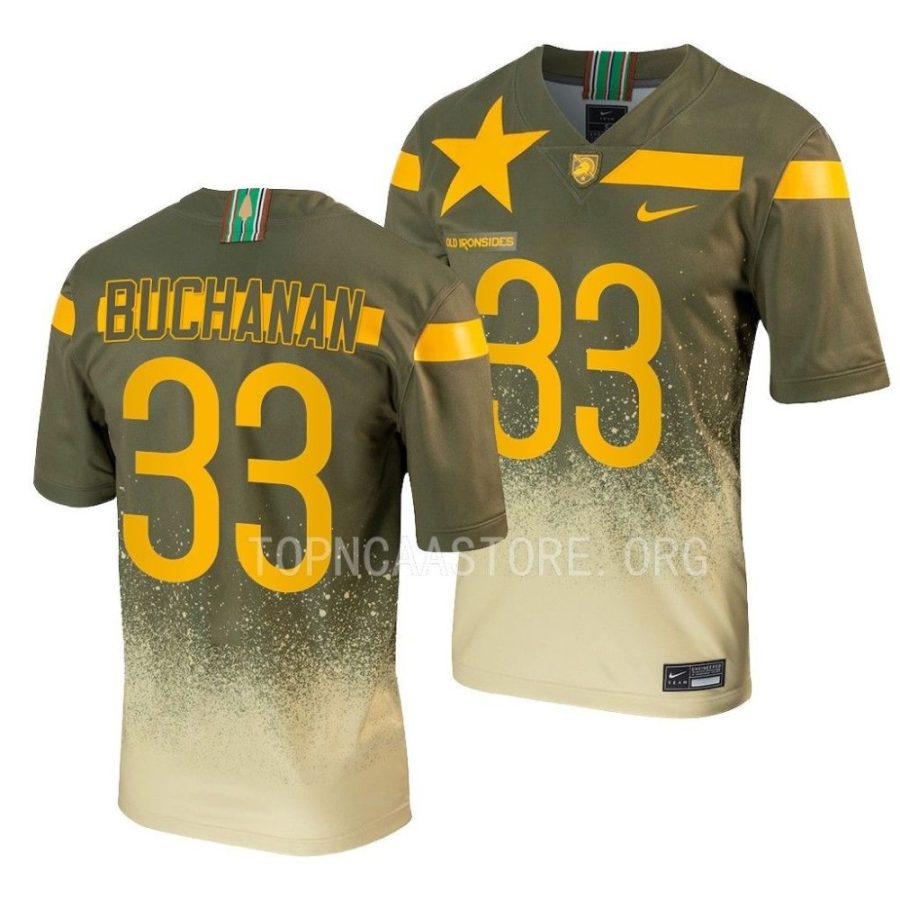 jakobi buchanan olive 1st armored division old ironsides untouchable football jersey scaled