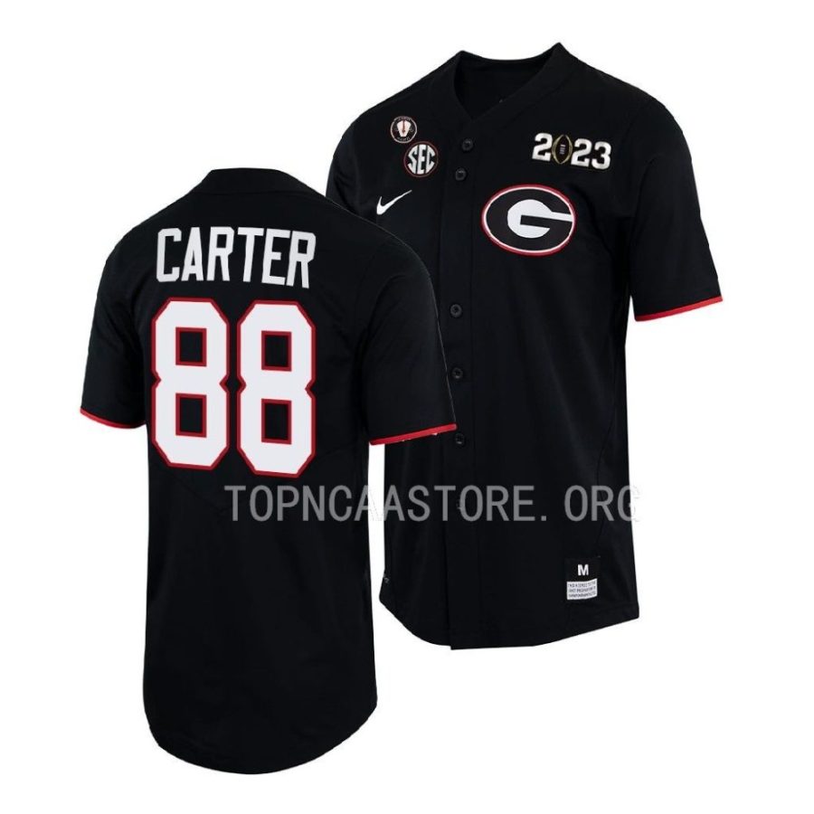 jalen carter georgia bulldogs 2022 national champions menbaseball shirt jersey scaled