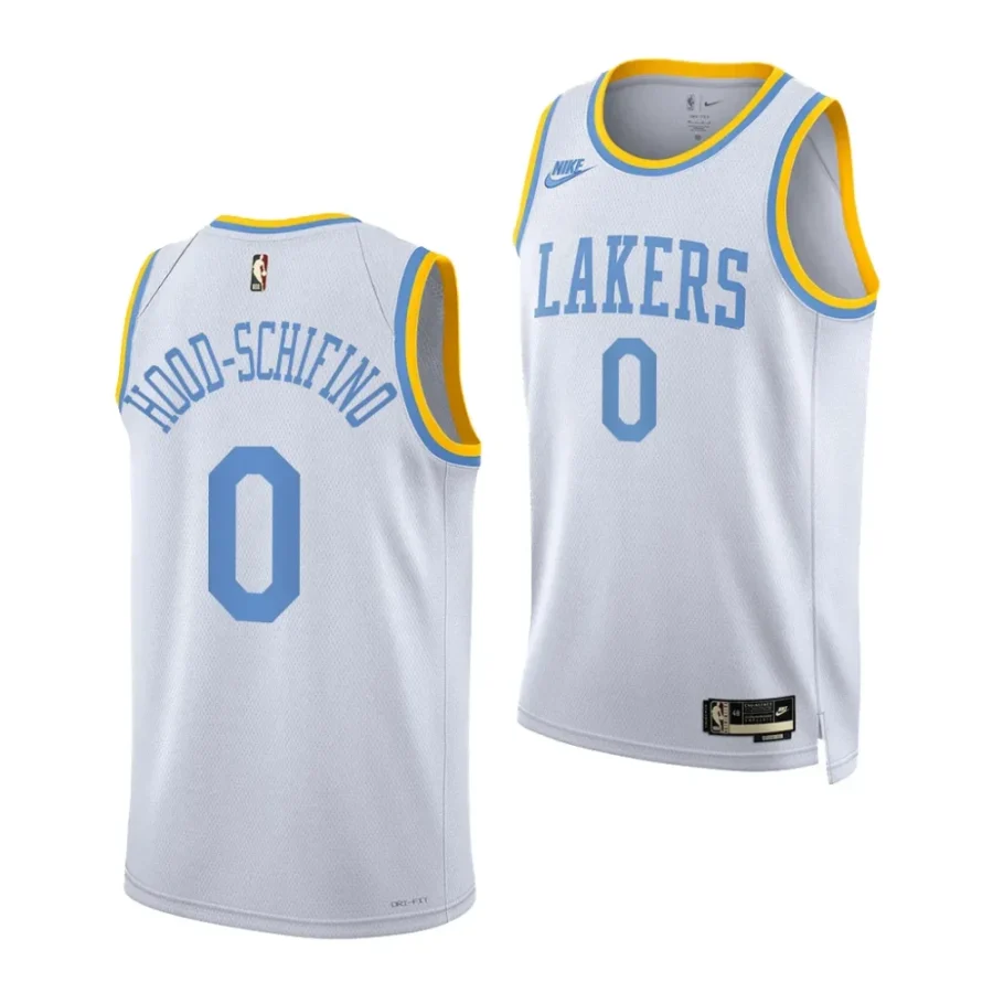 jalen hood schifino lakers 2023 nba draft white classic edition men jersey scaled