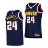 jalen pickett nuggets 2023 nba draft navy icon edition men jersey scaled