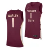 jalen warley florida state seminoles road 2023 24 college basketball jersey scaled