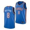jalen williams thunder 2022 nba draft blue icon edition jersey scaled