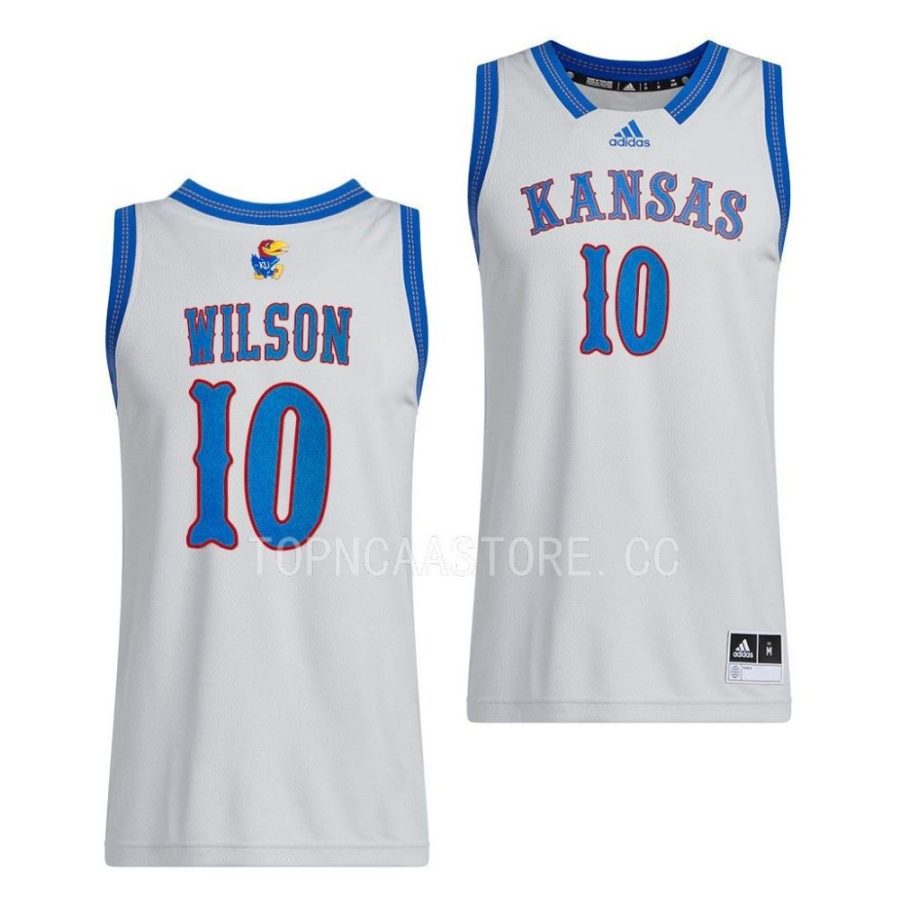 jalen wilson kansas jayhawks swingman basketball 2022 23 jersey scaled