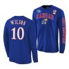 jalen wilson long sleeve 2022 march madness final four royal shirt scaled