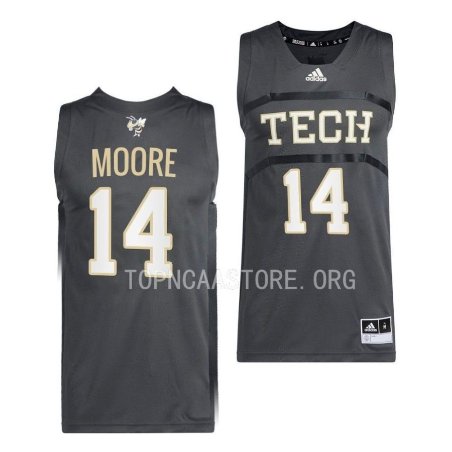 jalon moore georgia tech yellow jackets swingman basketball 2022 23 jersey 0 scaled