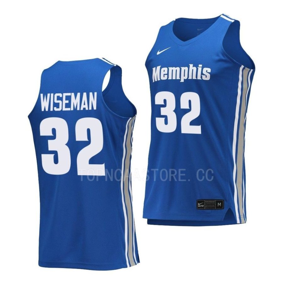 james wiseman memphis tigers college basketball replica jersey scaled