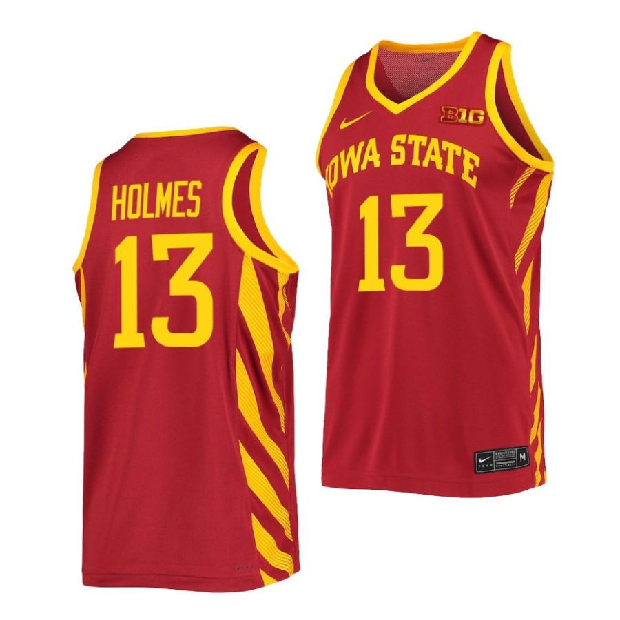 jaren holmes iowa state cyclones 2022 23college basketball replicacardinal jersey scaled