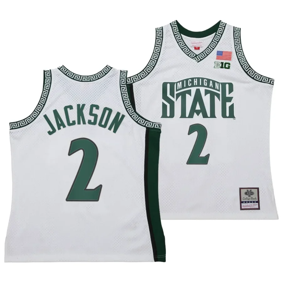 jaren jackson jr. white 125th basketball anniversary 1999 throwback fashion jersey scaled