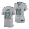 jason kelce gray eaglesgame women's jersey scaled