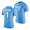 javon baker spaceu core 2023 space game light blue t shirts scaled