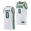 jaxon kohler michigan state spartans college basketball 2022 23 5.24 honor patch jersey scaled