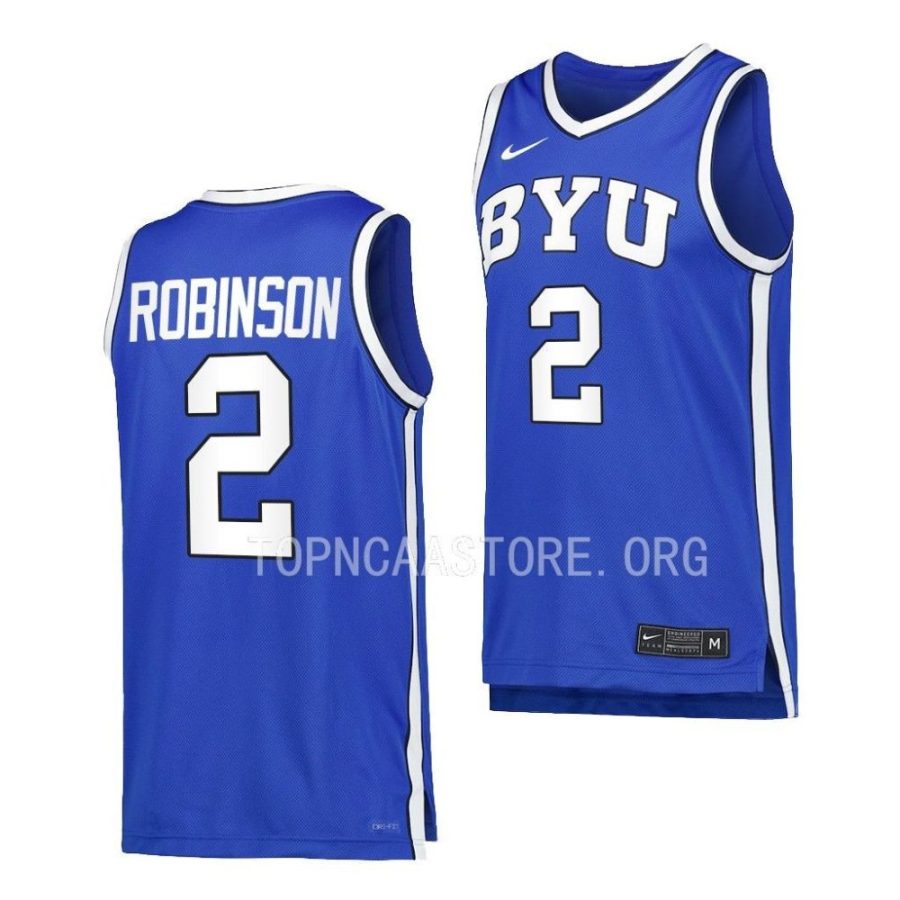 jaxson robinson byu cougars college basketball replica jersey scaled