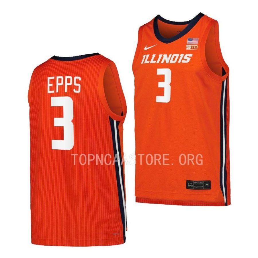 jayden epps illinois fighting illini replica basketball orange jersey scaled