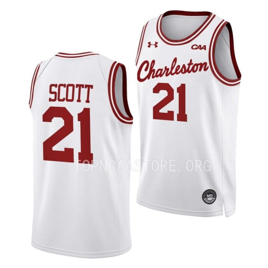 jaylon scott charleston cougars throwback college basketball jersey scaled