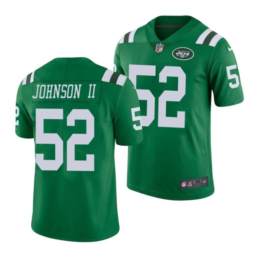 jermaine johnson ii new york jets 2022 nfl draft color rush men green jersey scaled