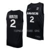 jerome hunter xavier musketeers college basketball 2022 23 replica jersey scaled