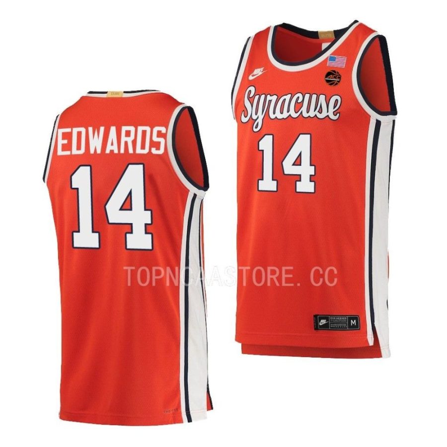 jesse edwards orange retro basketball 2022 23limited jersey scaled