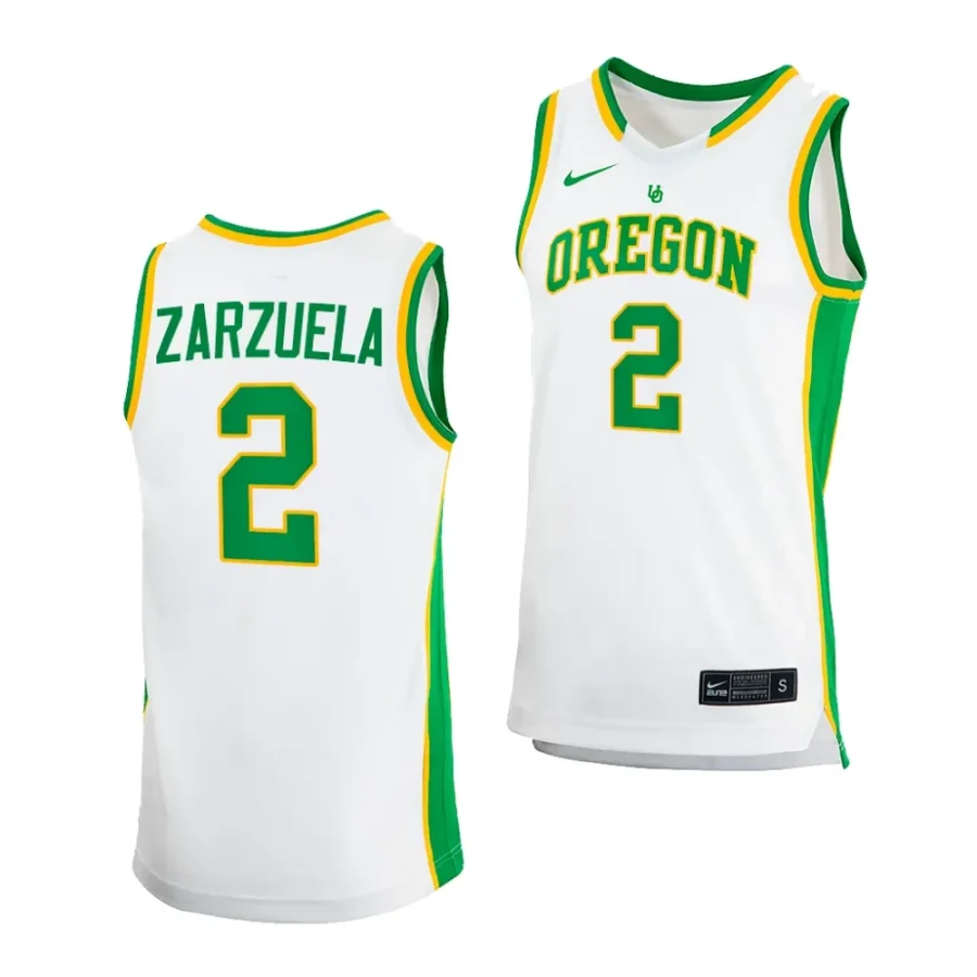 jesse zarzuela white college basketball 2023 24 jersey scaled