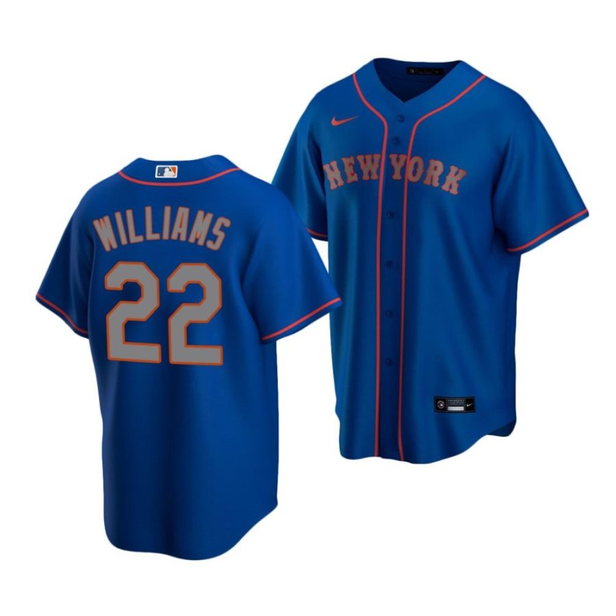 jett williams mets alternate 2022 mlb draft replica royal jersey scaled