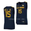 jimmy bell jr. west virginia mountaineers college basketball 2022 23 replica jersey scaled