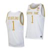 jj starling notre dame fighting irish 2022 23college basketball white jersey scaled