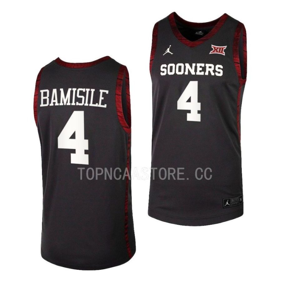 joe bamisile oklahoma sooners college basketball 2022 23 replica jersey scaled