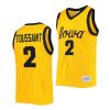 joe toussaint gold commemorative classic 2022college basketball jersey scaled