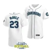 joel mchale white 2023 mlb all star celebrity softball gameauthentic player seattle jersey scaled