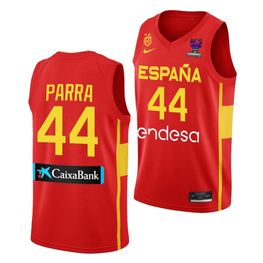 joel parra spain 2022 fiba eurobasket final red away jersey scaled