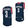 joey calcaterra uconn huskies 2022 23retro basketball navy jersey scaled