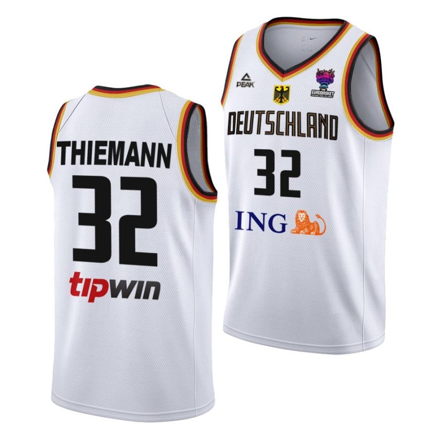 johannes thiemann germany fiba eurobasket 2022 white home jersey scaled