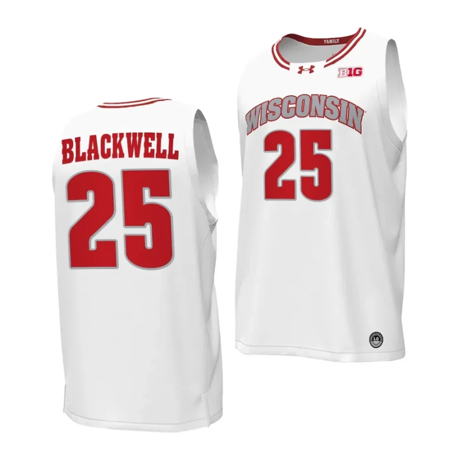 john blackwell wisconsin badgers by the players 2023 24 alternate basketball jersey scaled