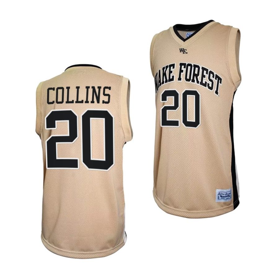 john collins gold retro basketball jersey scaled