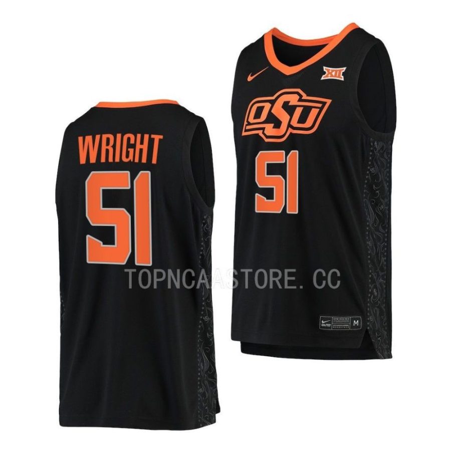 john michael wright osu cowboys college basketball 2022 23 replica jersey scaled