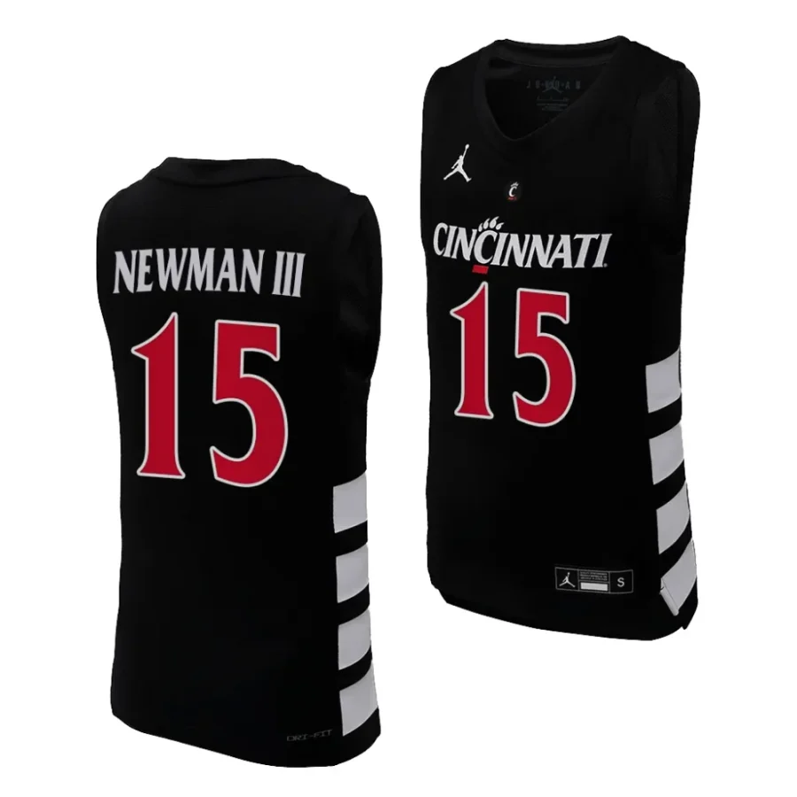 john newman iii black college basketballreplica cincinnati bearcats jersey scaled