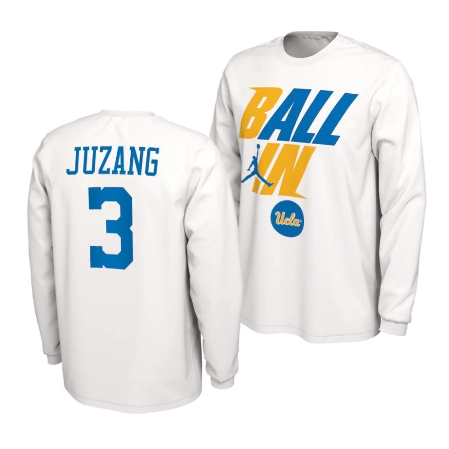 johnny juzang white 2022 ncaa march madness ball in bench t shirts scaled